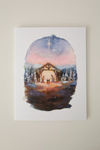 Nativity Scene Greeting Card