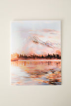Hidden in the Blush Haze Greeting Card