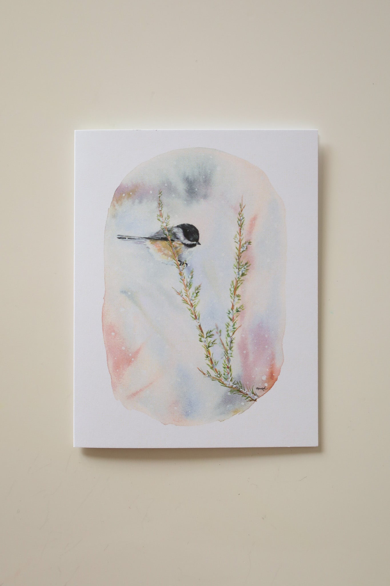 First Dust of Snow Greeting Card
