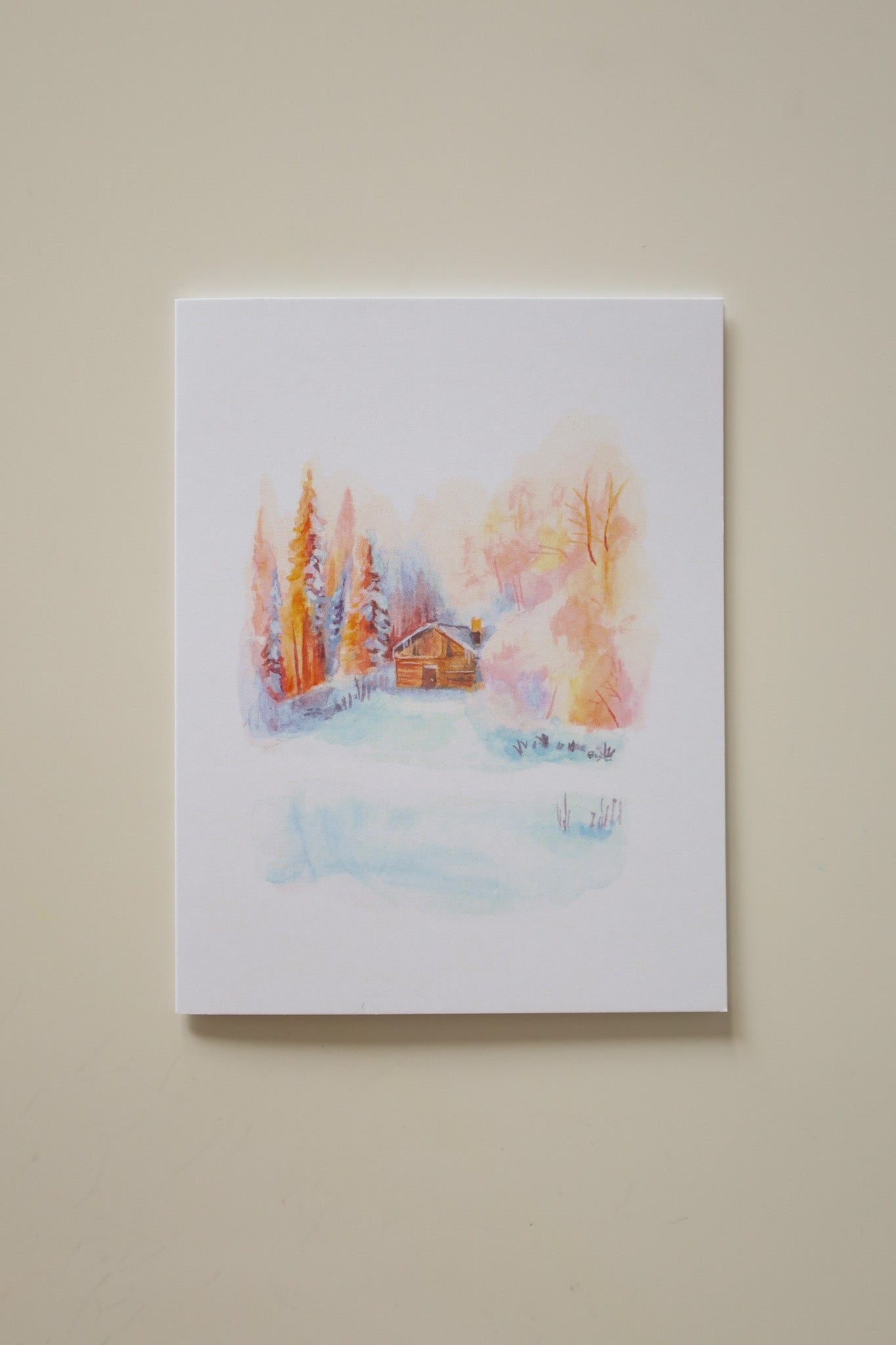 Quiet Winter Retreat Greeting Card