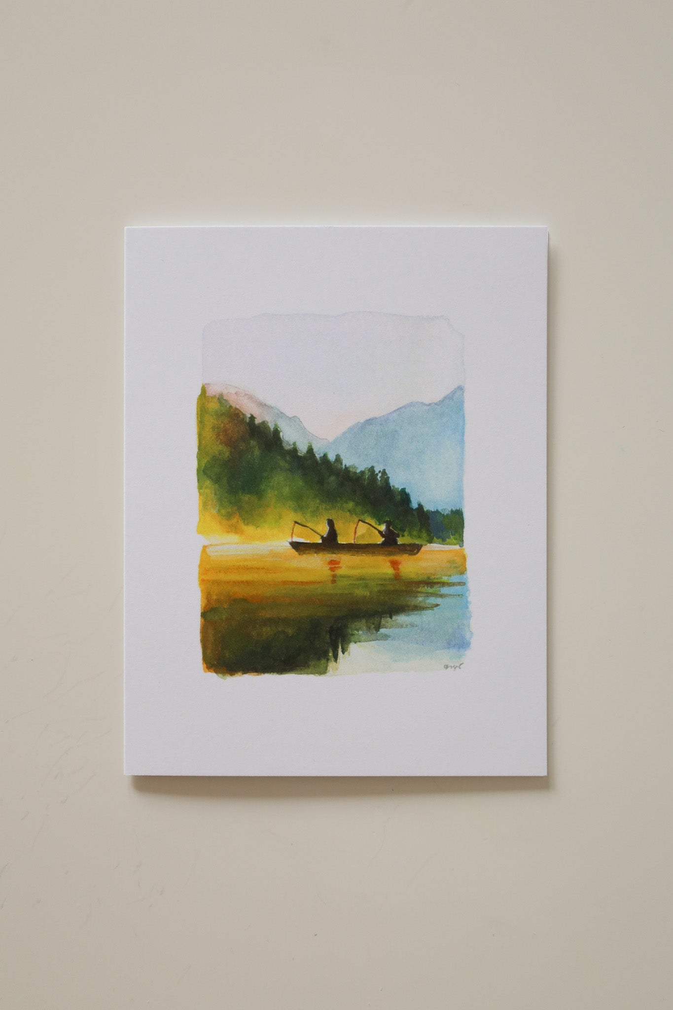 First Catch Greeting Card