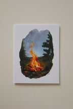Cozy Campfire Greeting Card