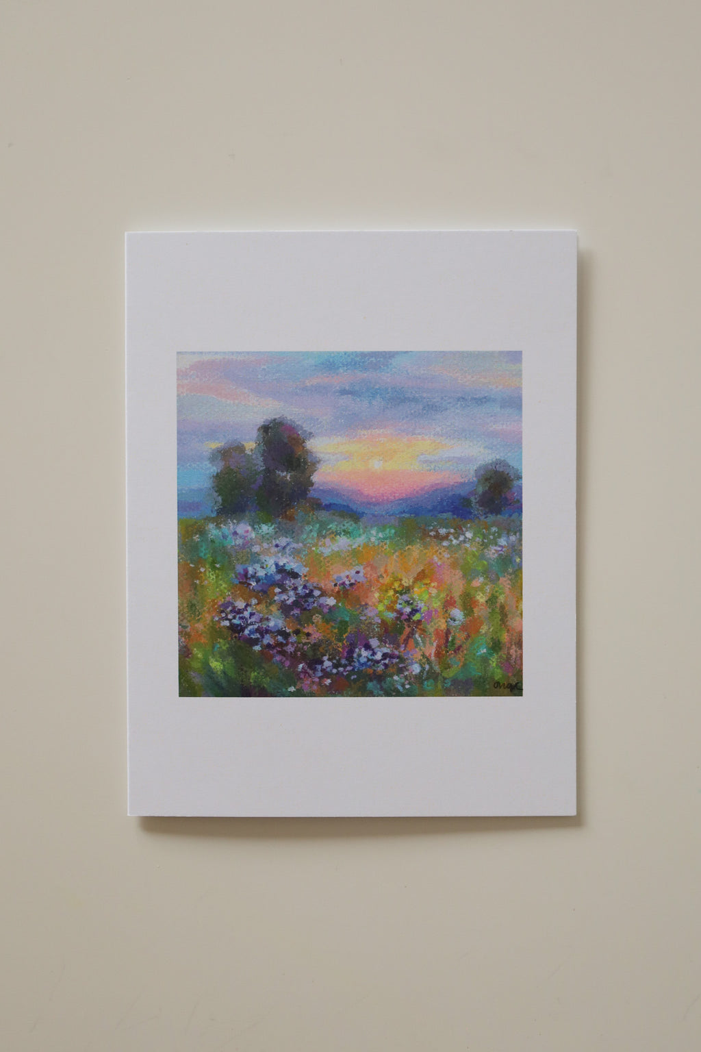 Evening Air Greeting Card