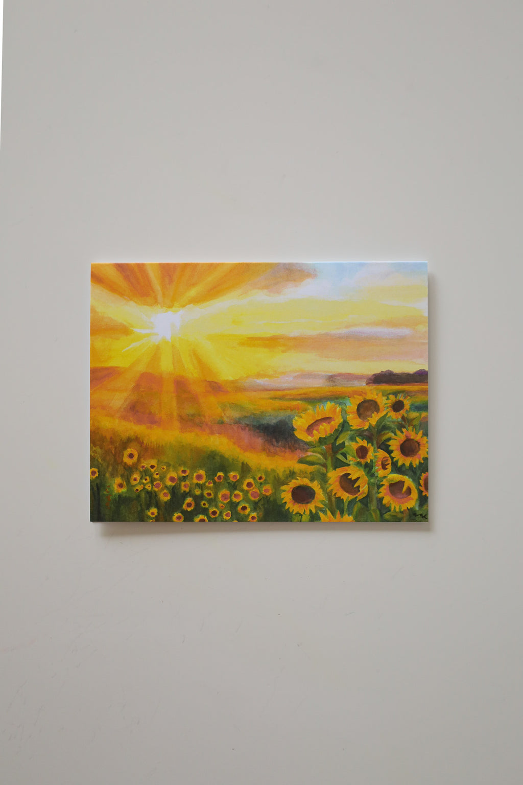 Sunflower Glory Greeting Card