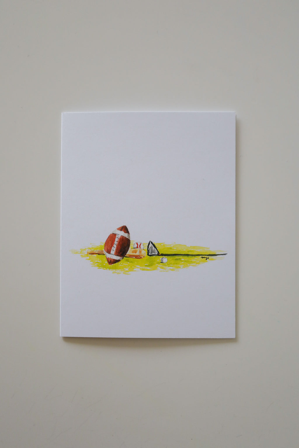 Sports Day Greeting Card