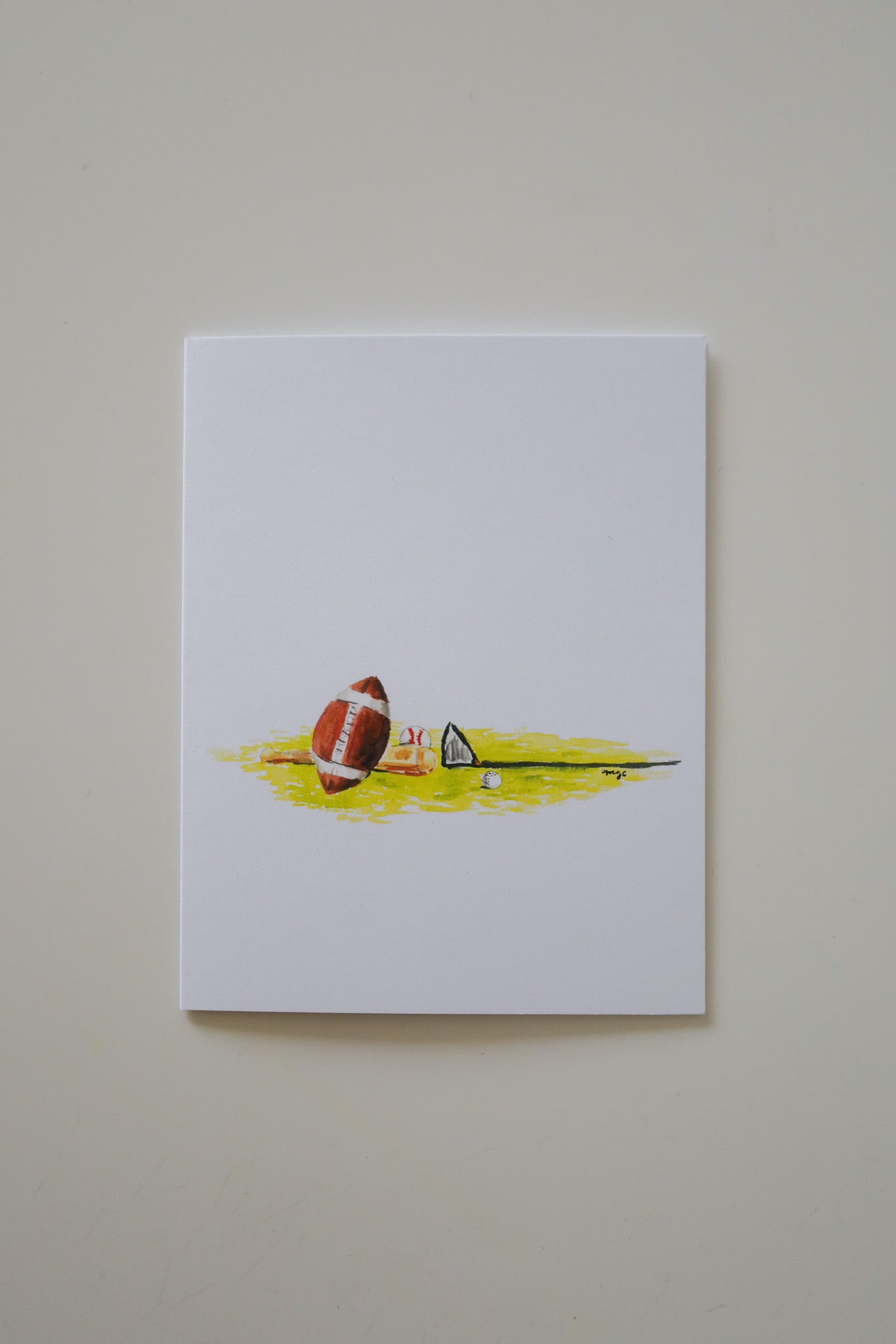 Sports Day Greeting Card