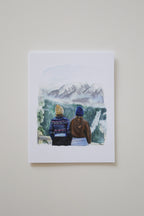 Peak Perspective Greeting Card