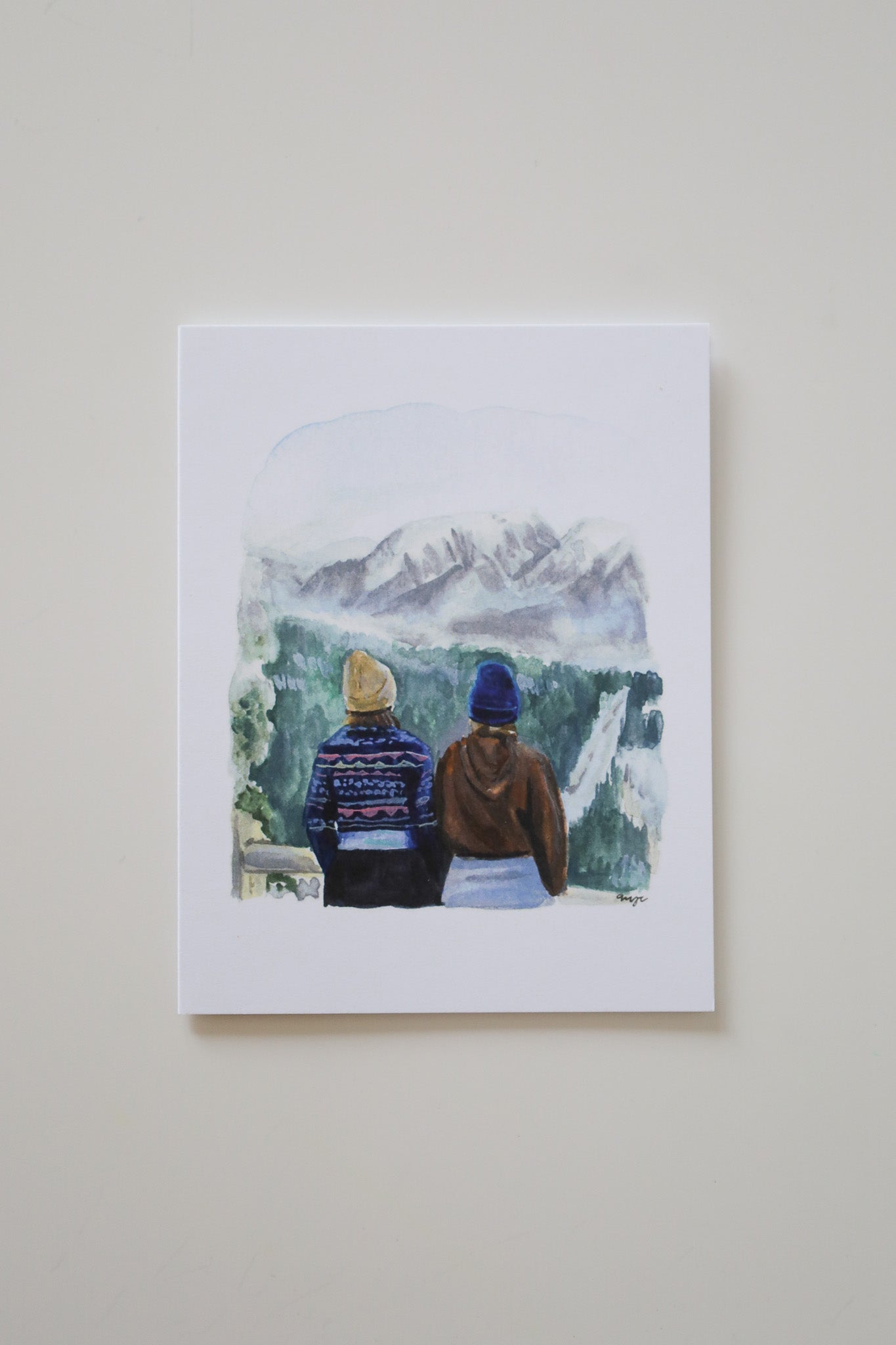 Peak Perspective Greeting Card