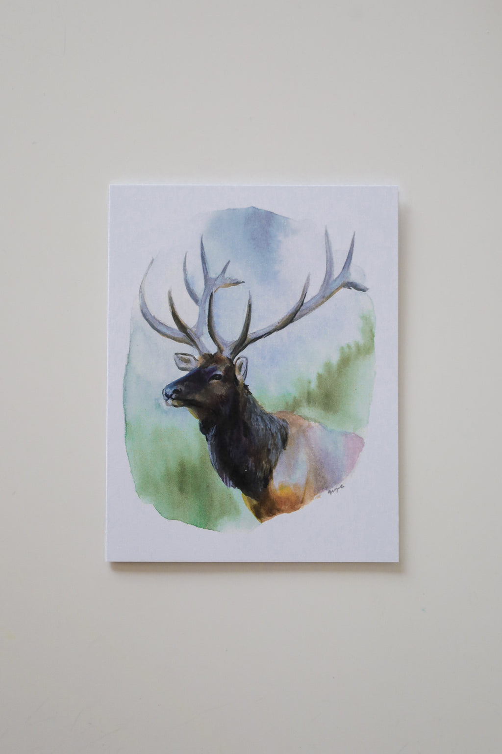 King of the Herd Greeting Card