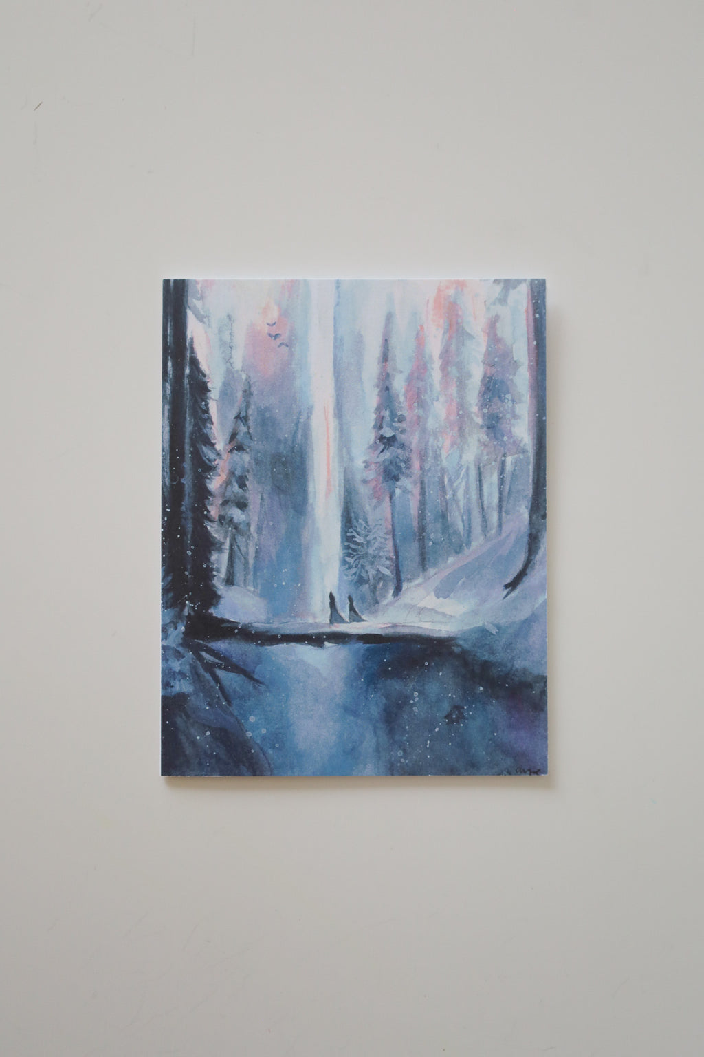 Crossing the Gap Greeting Card