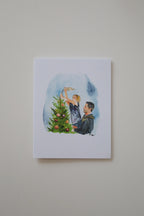 The Star on Top Greeting Card