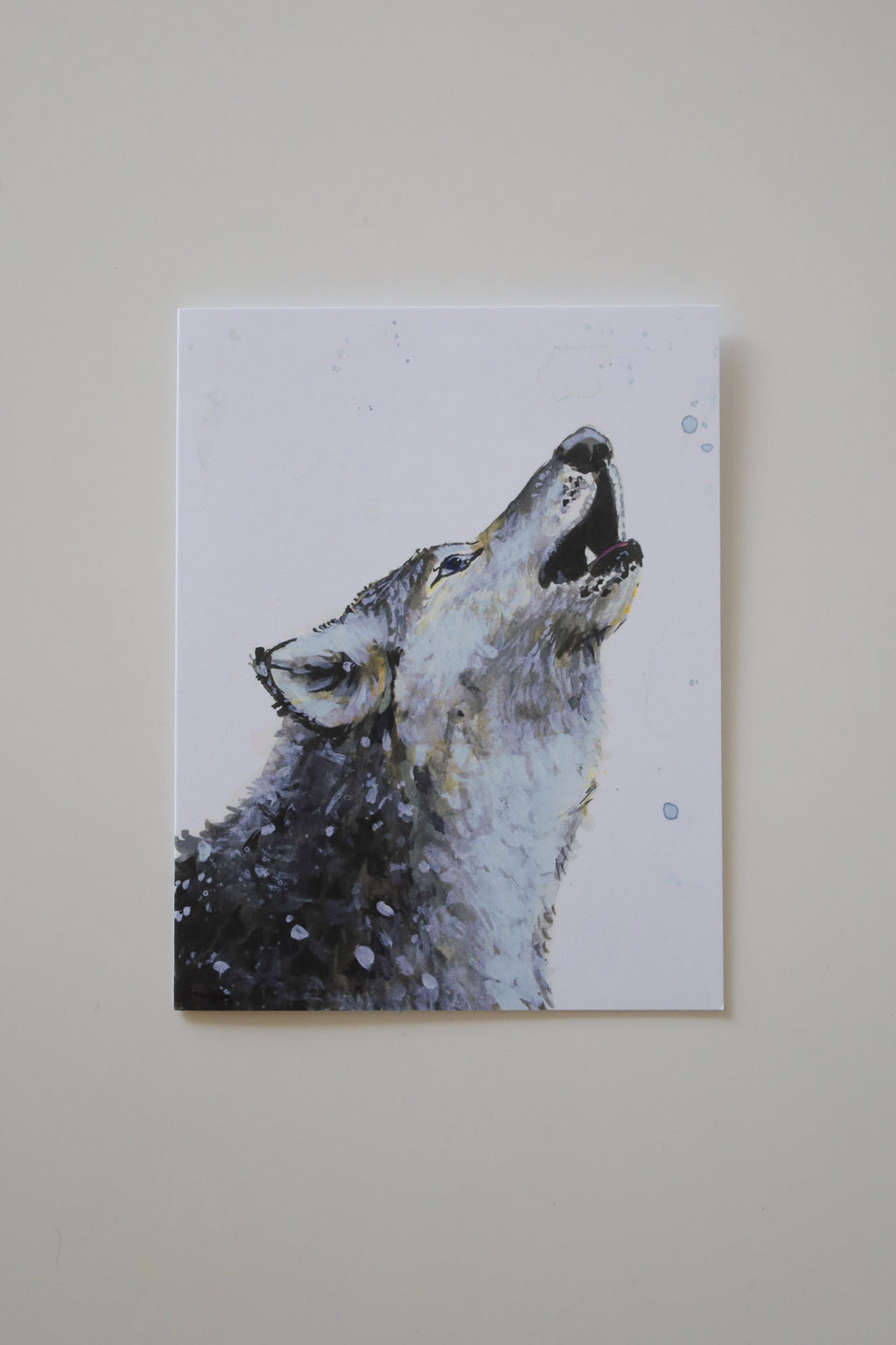 Wolf's Howl Greeting Card