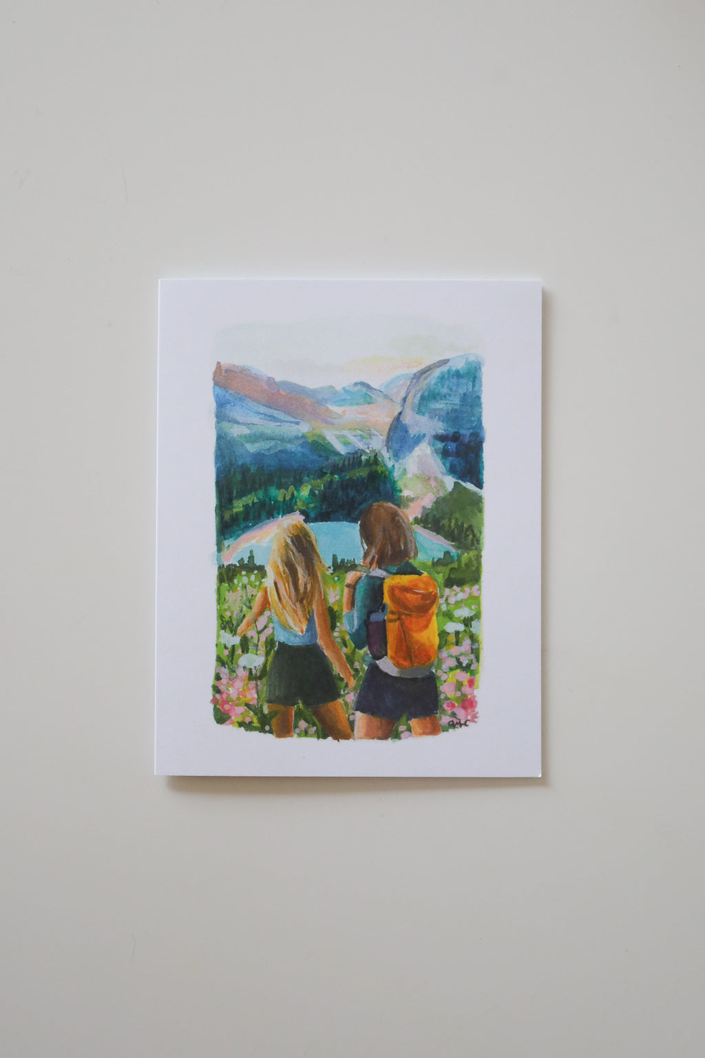 Weekend Hikes Greeting Card