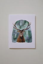 The Woodland Elk Greeting Card