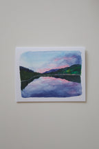 First Glimmer of Sunrise Greeting Card