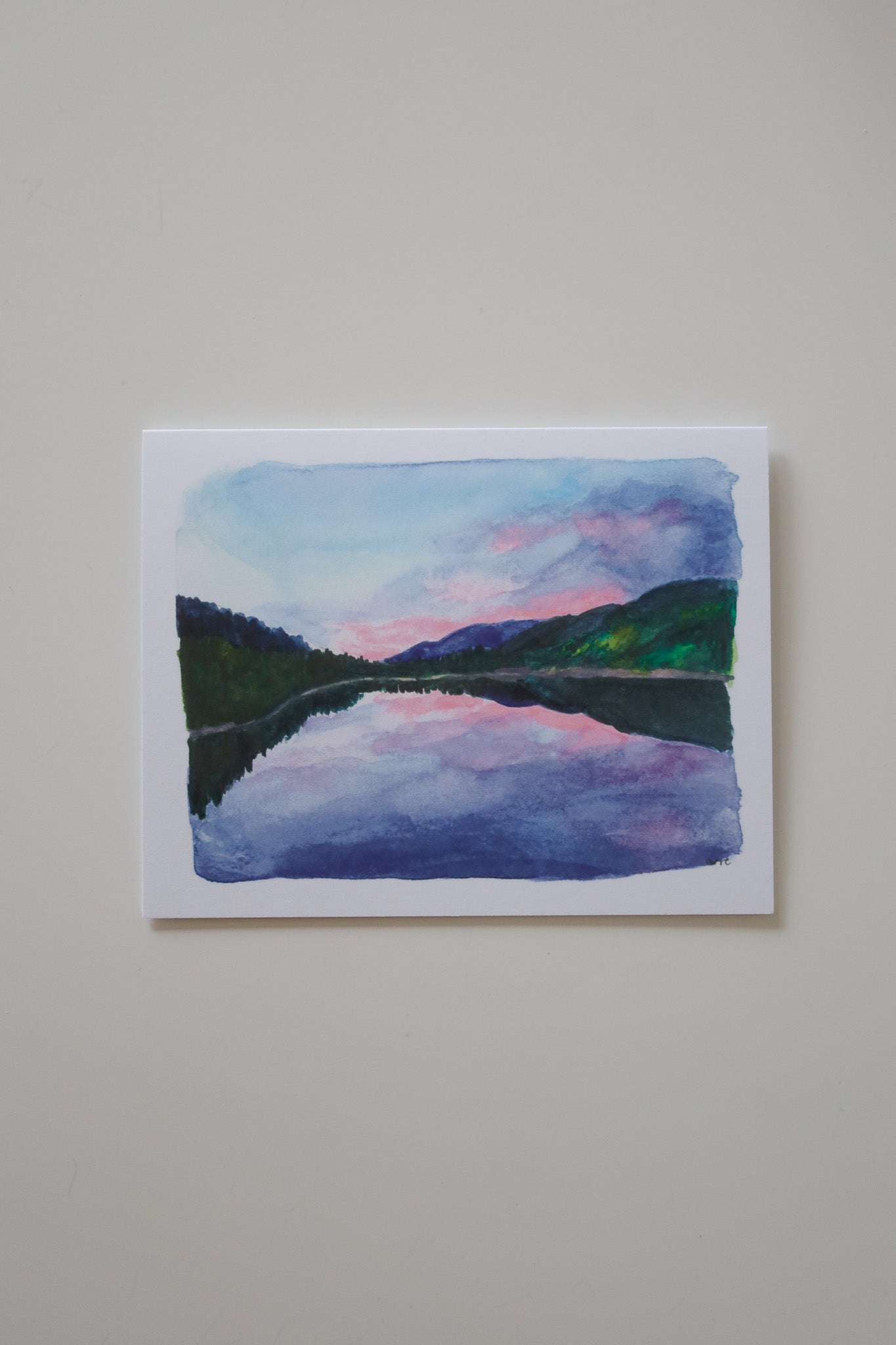 First Glimmer of Sunrise Greeting Card