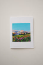 Happy Mountains Greeting Card