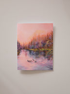 Melodies at Dusk Greeting Card