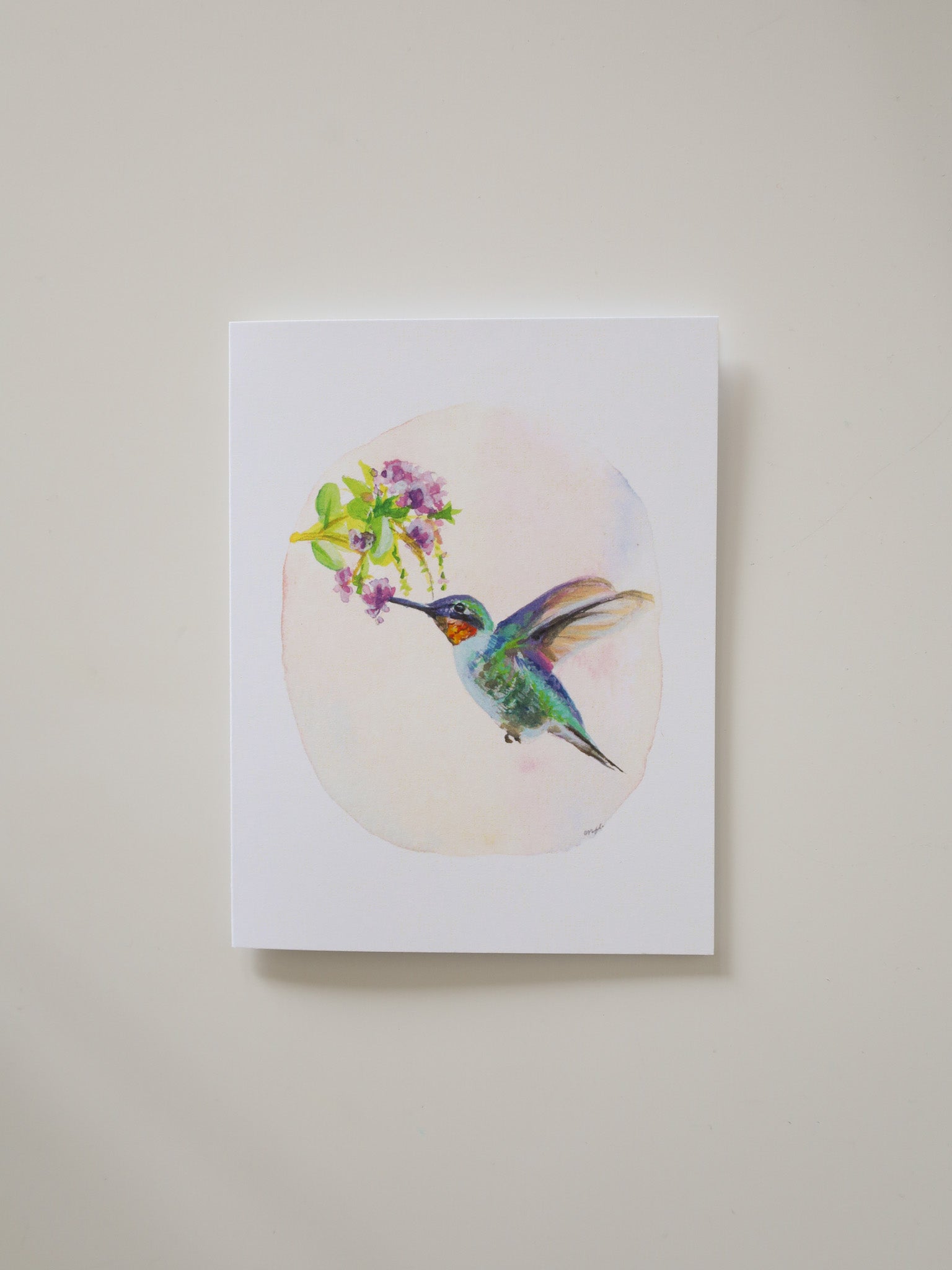 Hummingbird Dreams Greeting Card