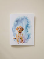 Golden Retriever Greeting Card