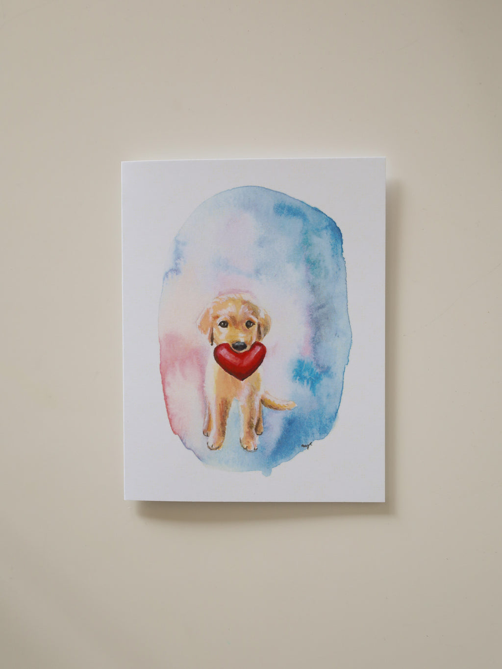 Puppy Love Greeting Card