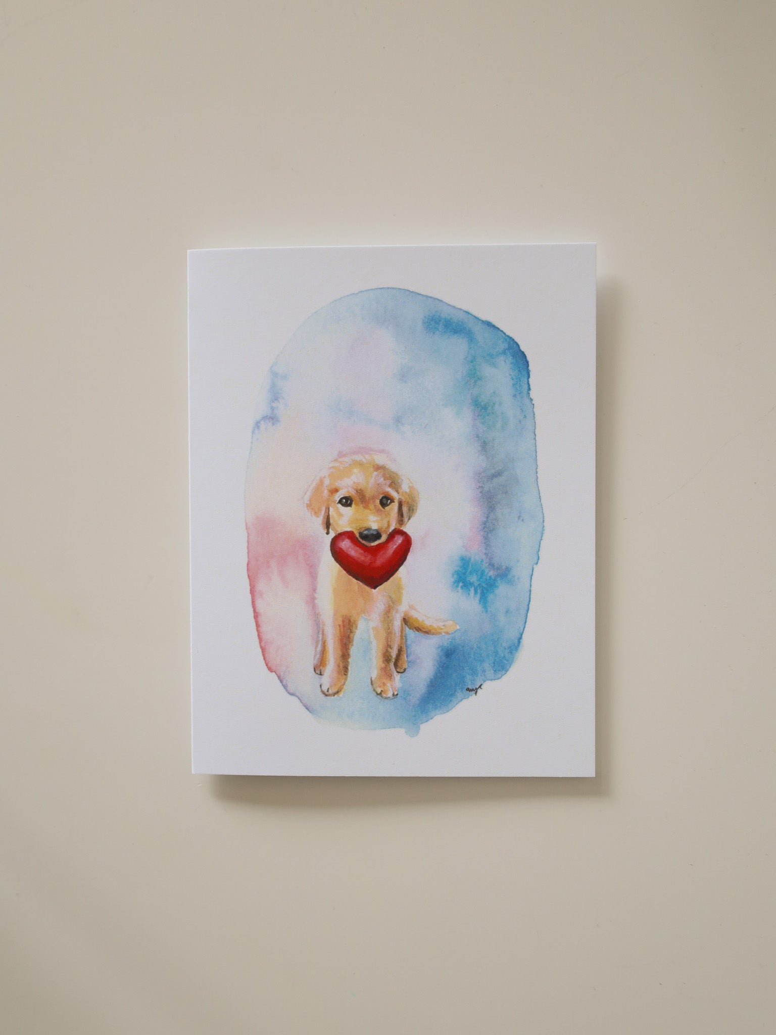 Puppy Love Greeting Card