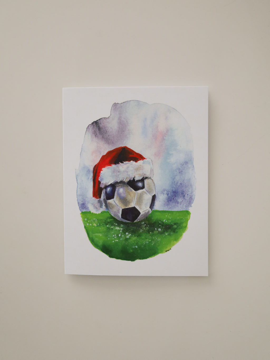 Christmas on the Field Greeting Card