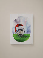 Christmas on the Field Greeting Card
