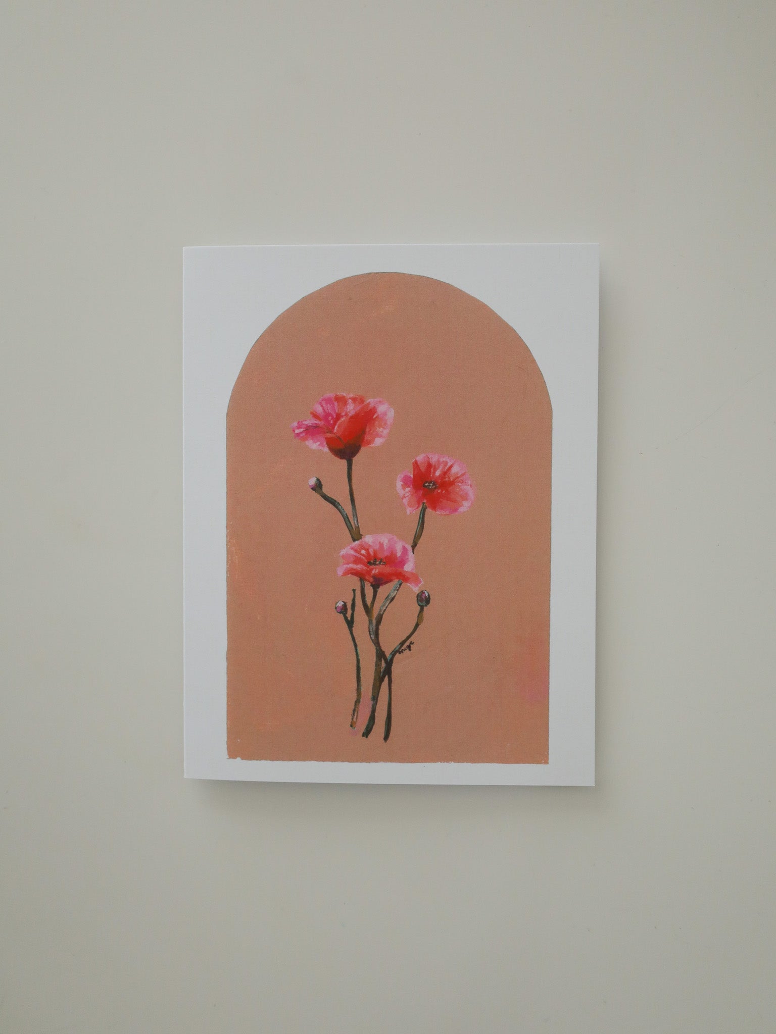 Fragments of Sunset Greeting Card