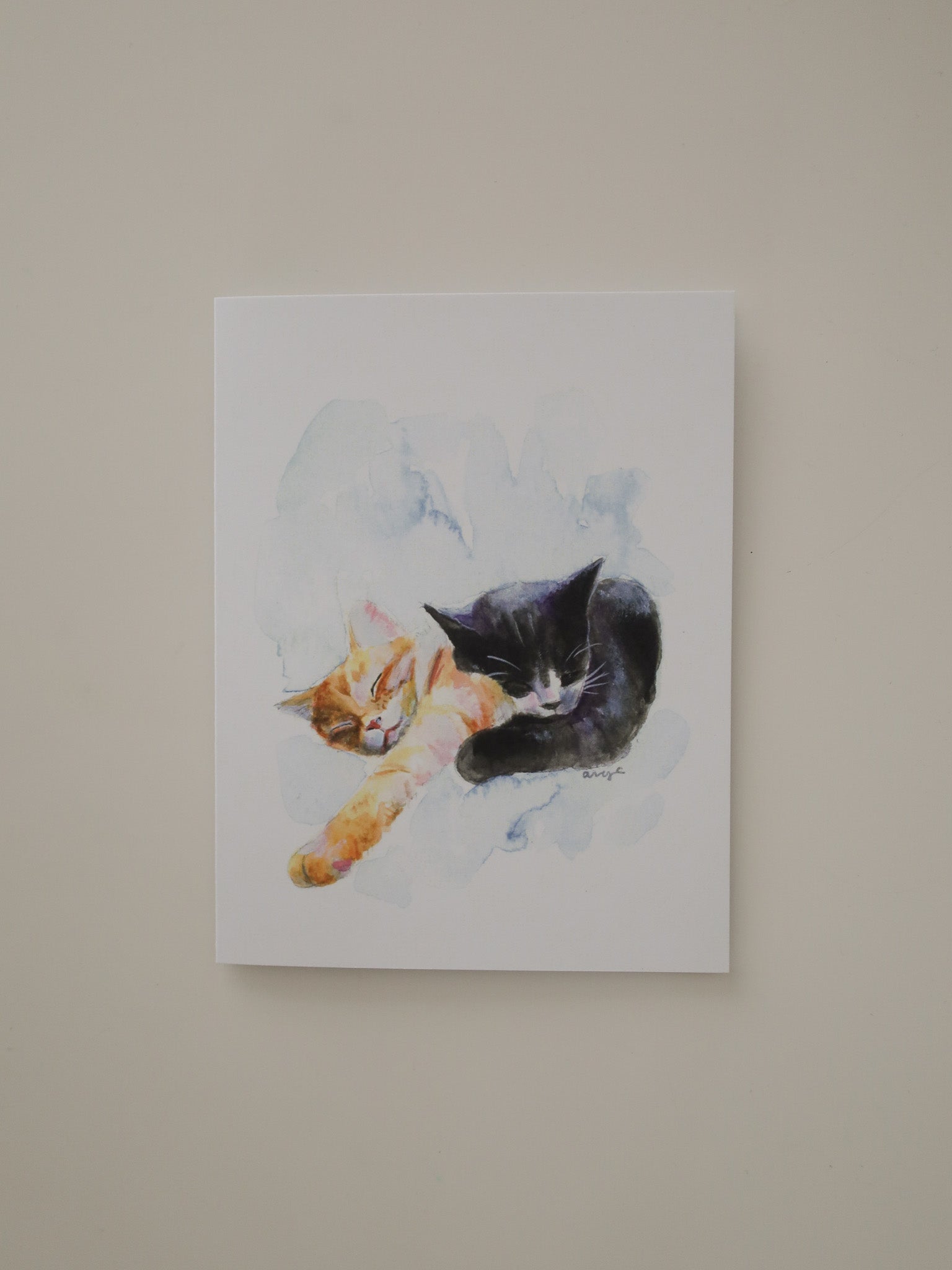 Cuddly Kittens Greeting Card