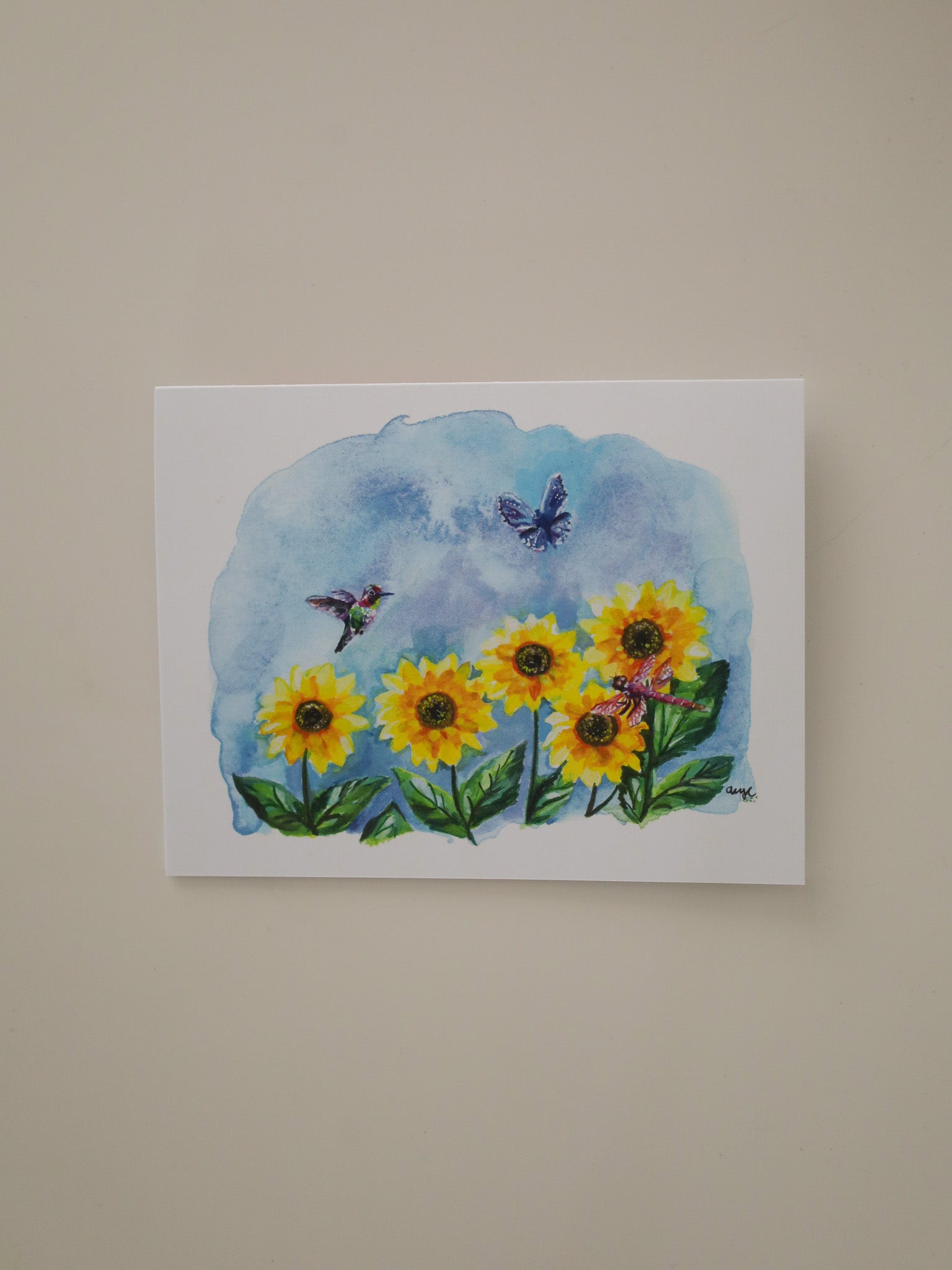 Sunflower Dreams Greeting Card #1