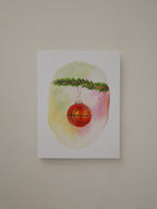 Basketball Ornament Greeting Card