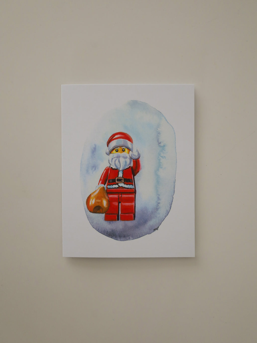 LEGO Santa Greeting Card