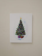 Merry Christmas Tree Greeting Card