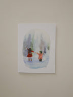 Winter Joys Greeting Card