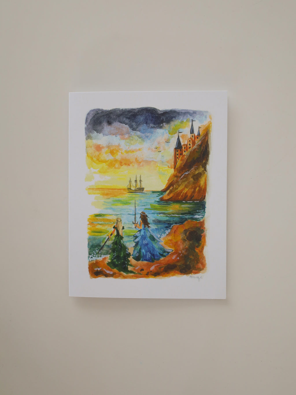 Fairytale Shores Greeting Card