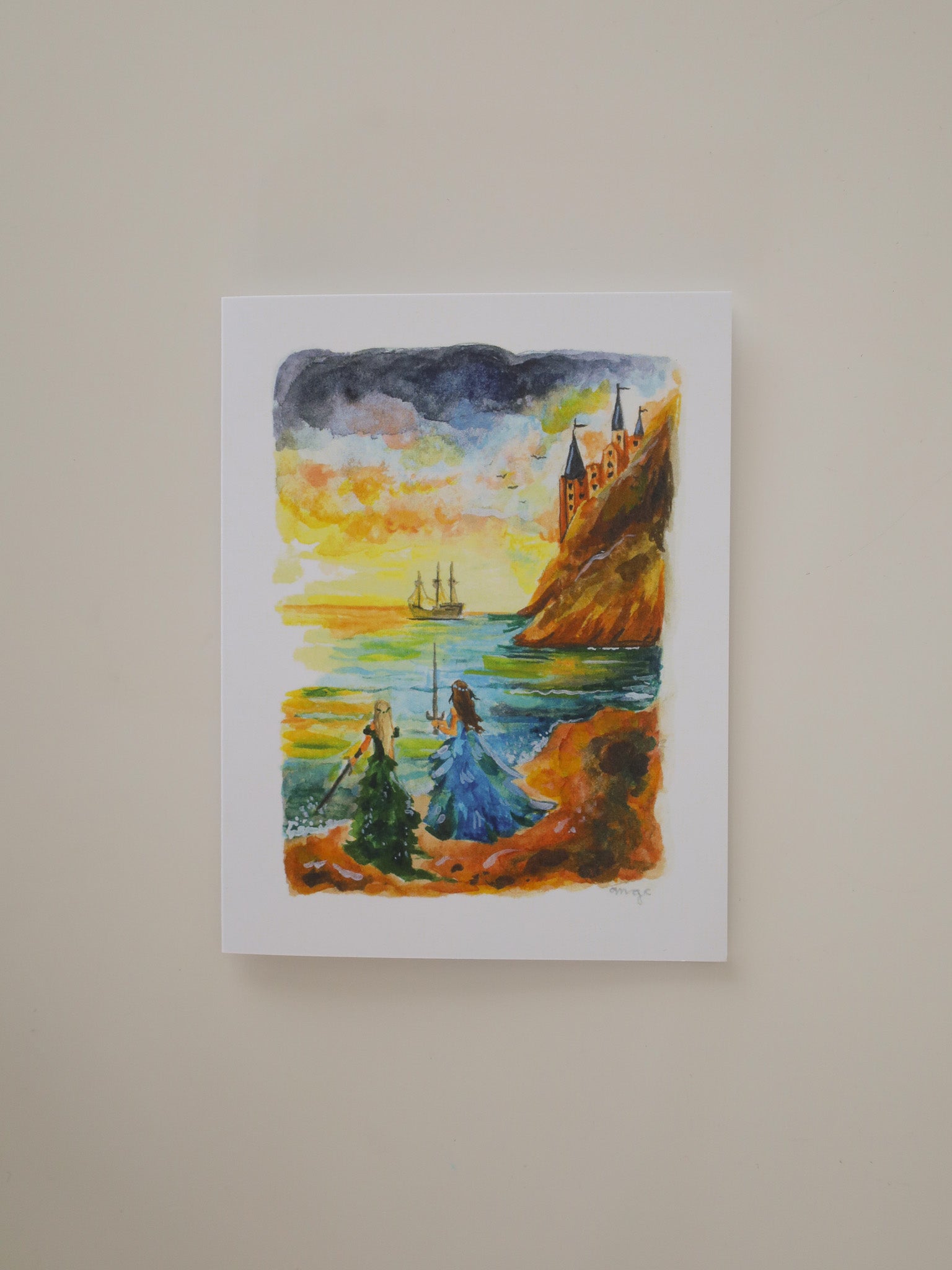 Fairytale Shores Greeting Card