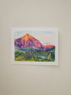Glowing Days (Crested Butte, Colorado) Greeting Card