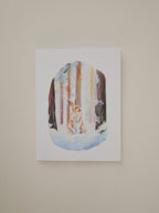 The Snow Bunny Greeting Card