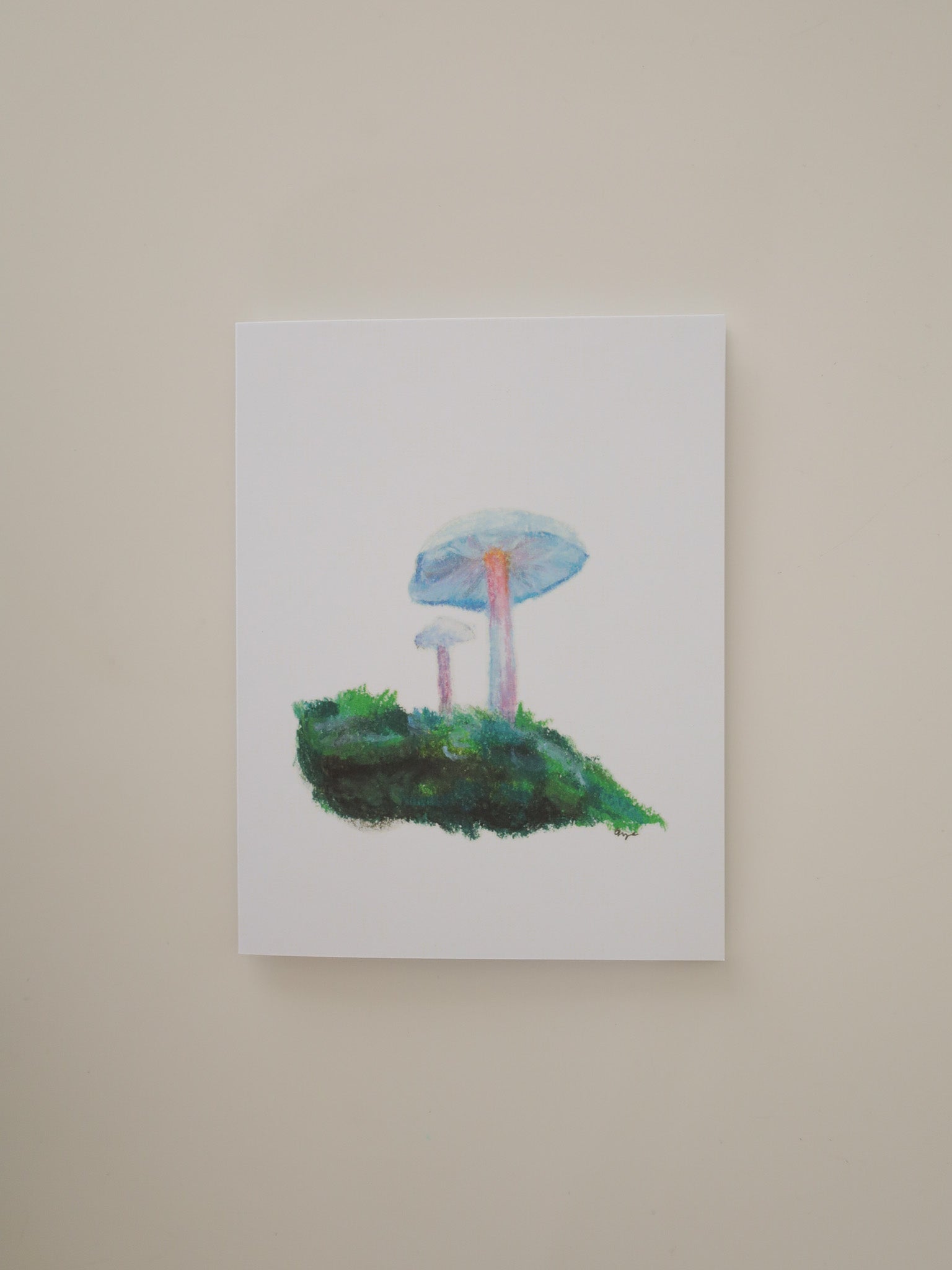 Pastel Glow Greeting Card
