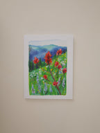 Painter of the Woods Greeting Card