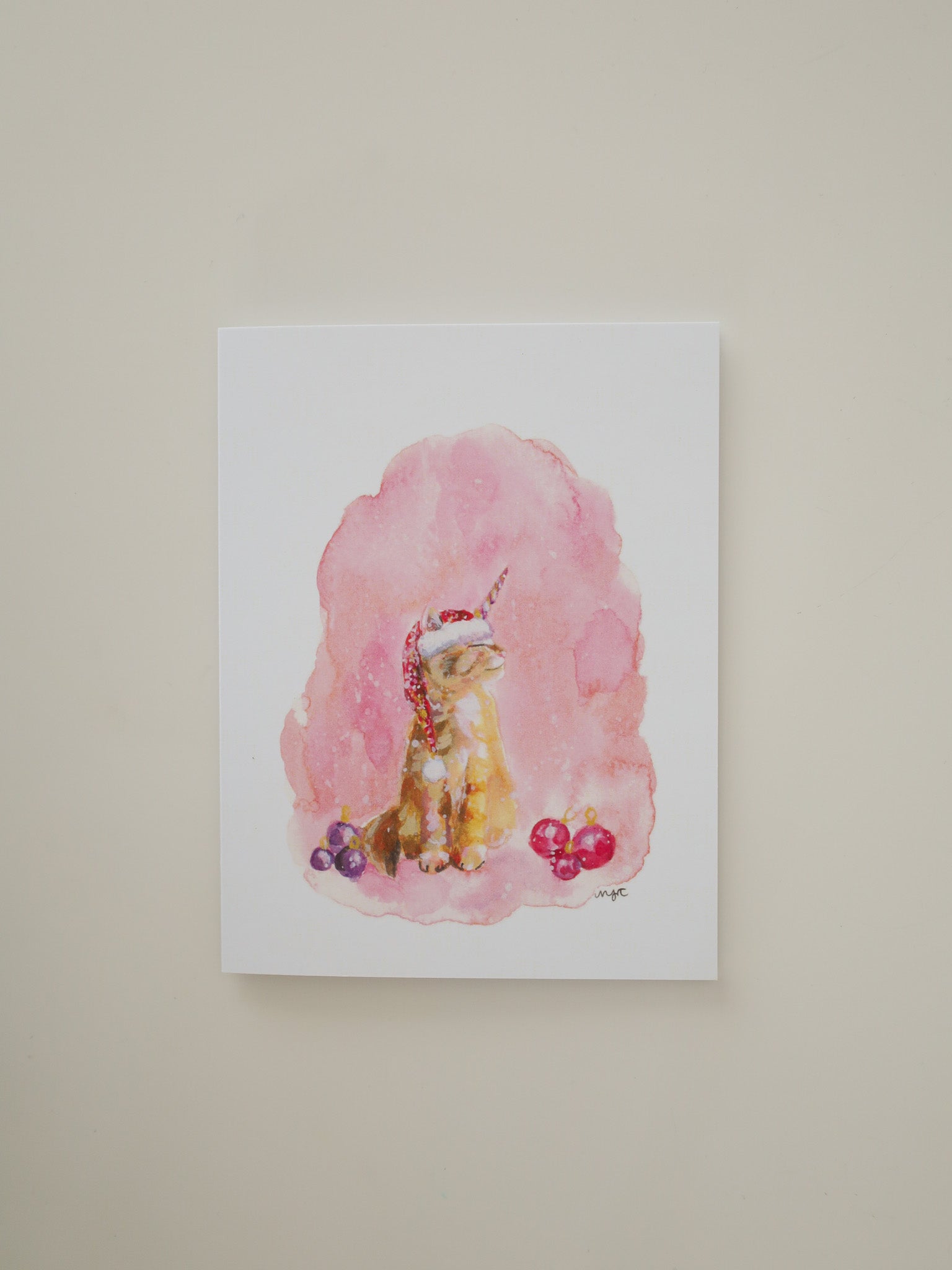 Festive Unikitty Greeting Card