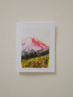 Pastel Alpenglow Greeting Card