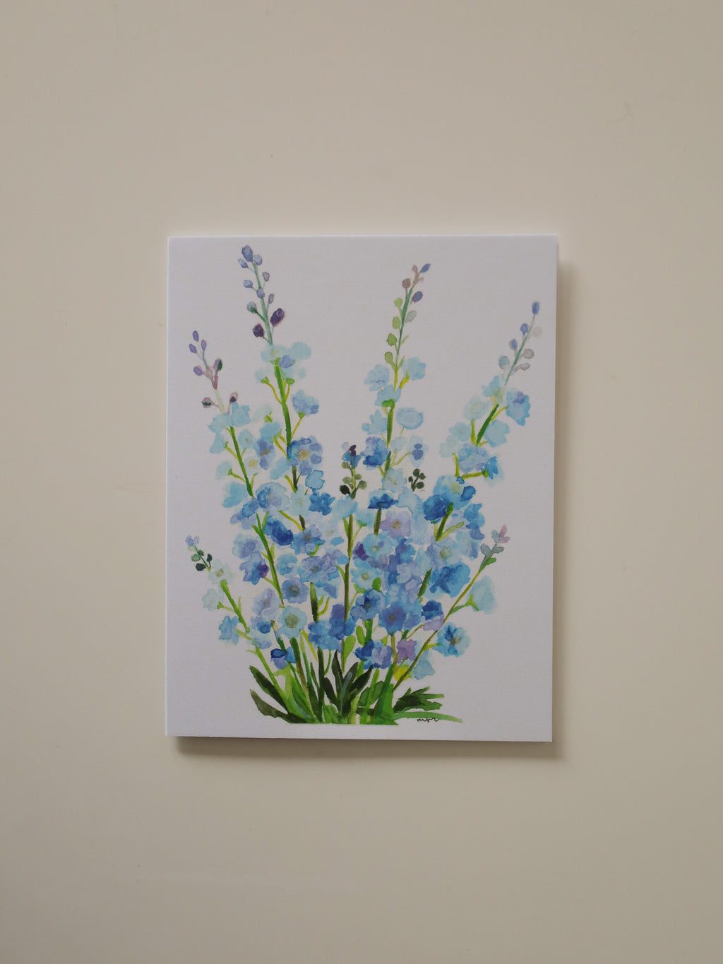 Wild Blue Greeting Card