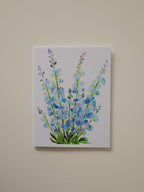 Wild Blue Greeting Card