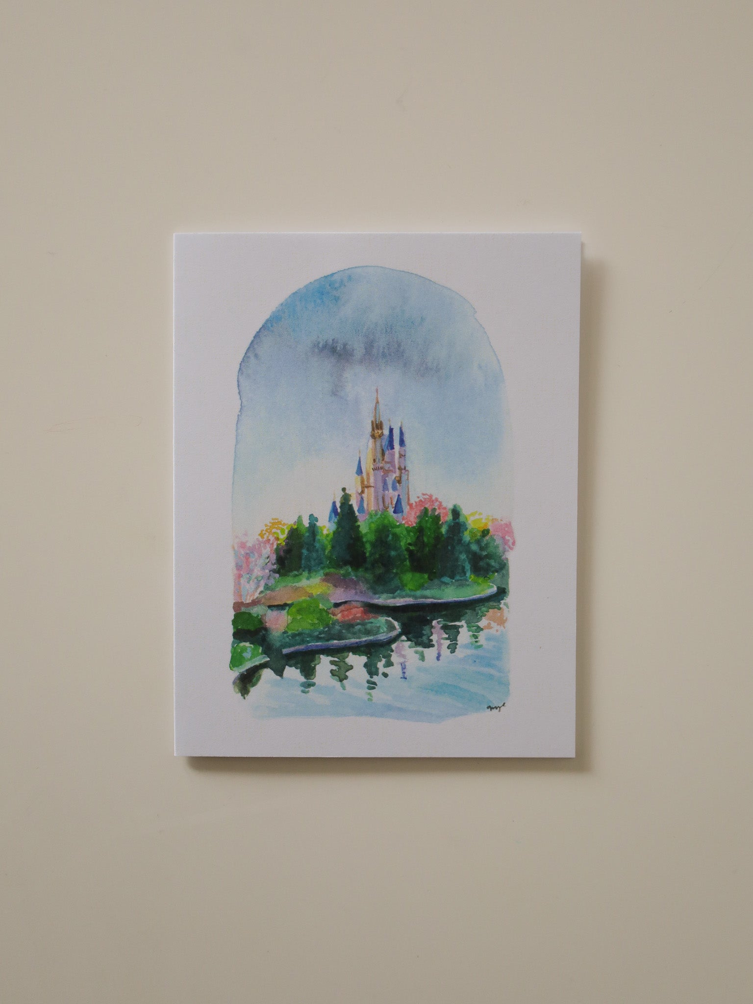 Fairytale Turrets Greeting Card