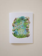 Golden Daze Greeting Card