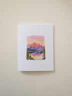 Sunrise on the Lake Greeting Card