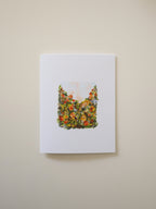 Rose Blooms Greeting Card