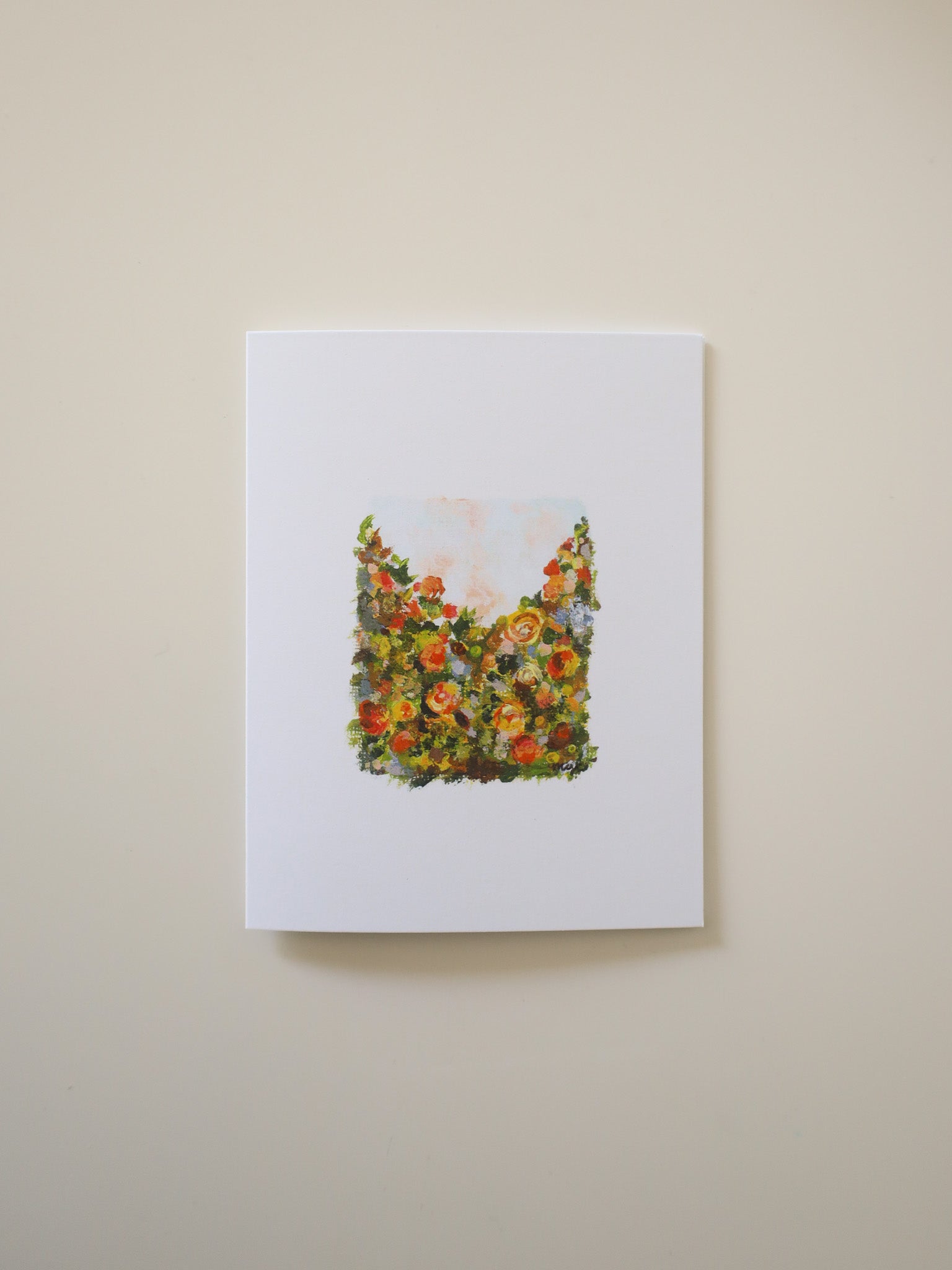 Rose Blooms Greeting Card